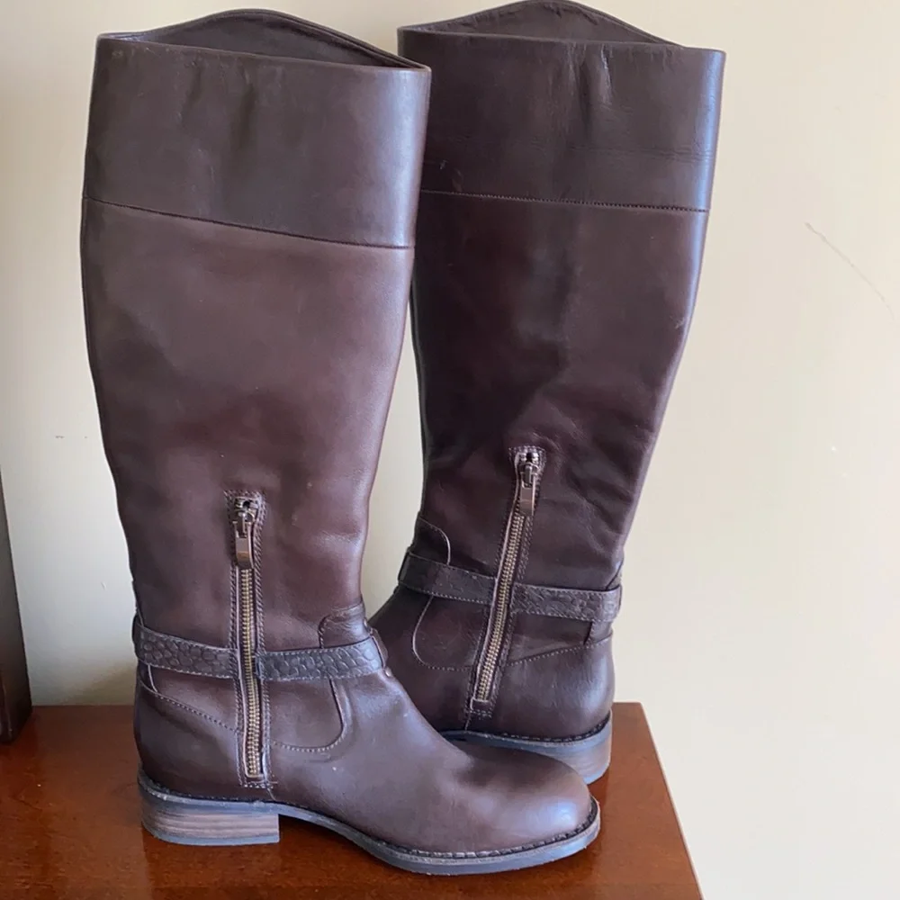 Vince Camuto Tall Riding Boots - Picture 5 of 7